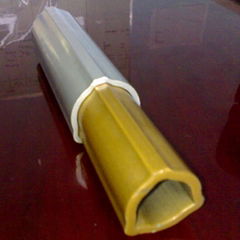 Triangle tube for agriculture machine