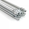 Electroplated steel tube with thread 2