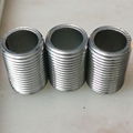 Electroplated steel tube with thread 4