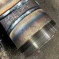 Non standard flange welded with elbow