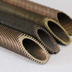 Low finned tubes