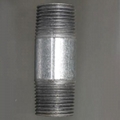 Rolled galvanized pipe nipple