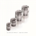 Rolled galvanized pipe nipple