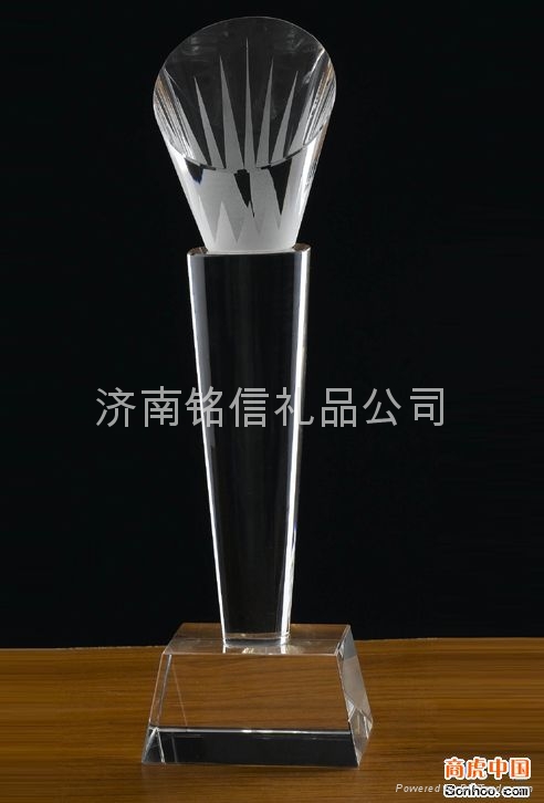 济南水晶奖杯制作 4