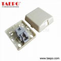 CAT3  2P2C  jelly filled 1-port  RJ11 telephone socket