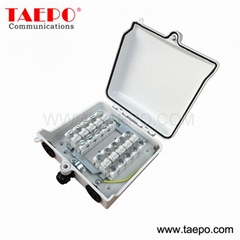 Outdoor 10 Pairs distribution point DP Box for drop wire STB Module 