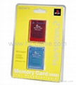 SONY PS2 DUAL CARDS 2 CARDS ps2 MEMORY