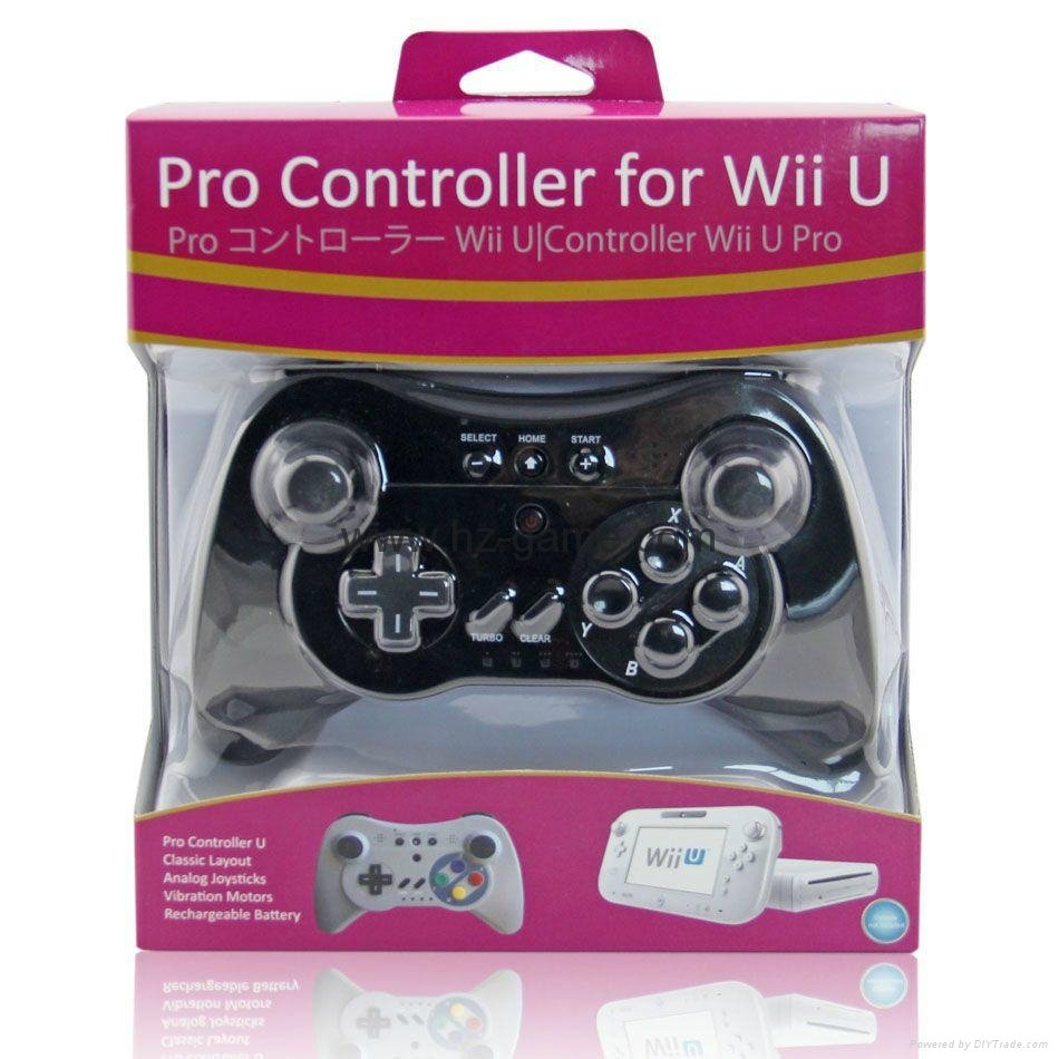 Wii U Pro 2in1 Wireless Controller Joypad,Wii u Remote and Nunchuk Controller  4