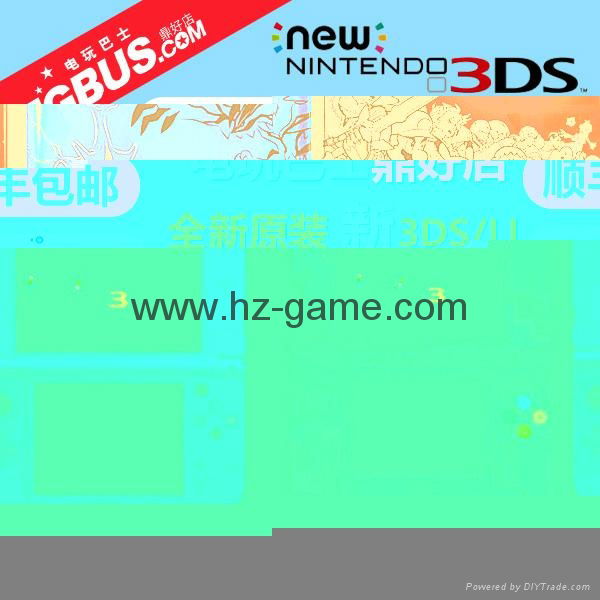 new3ds掌機 new3dsll遊戲機 無卡破解 免卡破解 安裝好cia遊戲 5