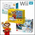 Ninteno Wii U game console, Wii game console, Wii fit plus,wii game player