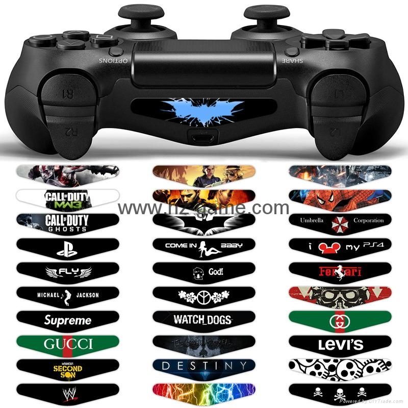 PS4 console Skin Sticker,ps4 Controllers Skins Cover,led light bar sticker  - p4sticker - oem (China Manufacturer) - Products