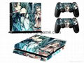 熱賣 新款！ps4貼紙 炫彩貼 全身貼 保護貼 痛機貼 PS4 skin sticker 17