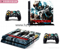 熱賣 新款！ps4貼紙 炫彩貼 全身貼 保護貼 痛機貼 PS4 skin sticker