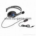 Wired Gaming Headset Earphones Headphones Mic Stereo Supper Bass for Sony PS4 15