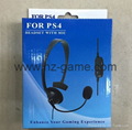 Wired Gaming Headset Earphones Headphones Mic Stereo Supper Bass for Sony PS4 17