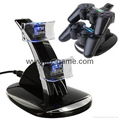 Dual USB Charging Dock Station Stand for PS4 PlayStation Charger Cradle Bracket