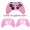 New Gamepad case Soft Silicone Rubber Protective Skin Case Cover Free Skull Caps 3