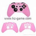 New Gamepad case Soft Silicone Rubber Protective Skin Case Cover Free Skull Caps