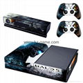 热卖 新款！XBOX ONE贴纸 炫彩贴 全身贴 手柄保护贴 痛机贴 XBOX ONE skin sticker