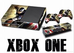 熱賣 新款！XBOX ONE貼紙 炫彩貼 全身貼 手柄保護貼 痛機貼 XBOX ONE skin sticker