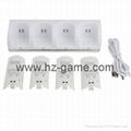 wii u / wii LED light Remote Controller Dual Charging Dock,wii ac adapter