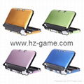 Nintendo New 3DSLL/XL P12 Skin Sticker + Shell Cover Split Crystal Case 9