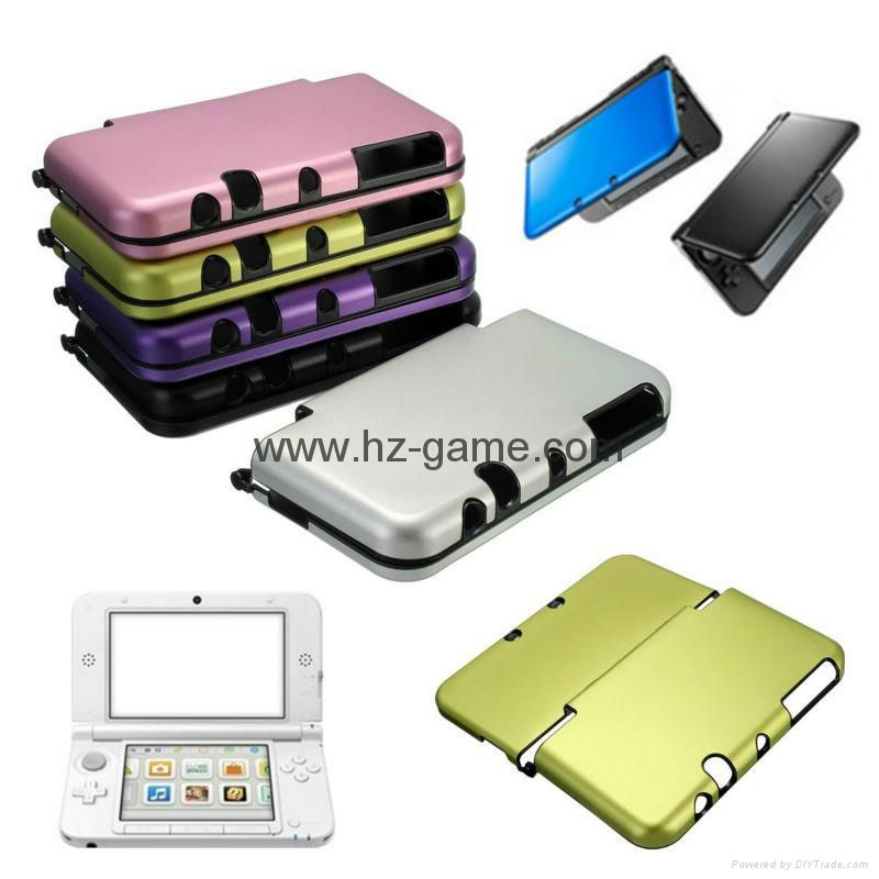 Nintendo New 3DSLL/XL P12 Skin Sticker + Shell Cover Split Crystal Case