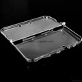 Nintendo New 3DSLL/XL P12 Skin Sticker + Shell Cover Split Crystal Case 2