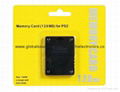 SONY ps2 Memory Card 8Mb  16MB,64MB,128MB,256MB for Playstation 2 PS2 Black 3