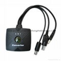 NewUSB Dual Player Converter Adapter Cable For PS2 Dual Playstation2PC