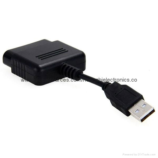 NewUSB Dual Player Converter Adapter Cable For PS2 Dual Playstation2PC 5