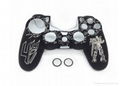 Laser Silicone Rubber Set Skin Case Cover For Sony PlayStation Dualshock4 12