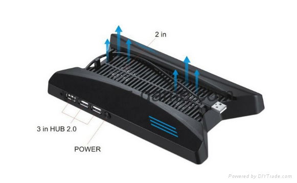 PS4 PRO風扇 PS4Pro溫控散熱風扇 自動恆溫風扇 PS4主機後置風扇 5