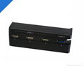 PS4 slimPRO 5合一 HUB集線器 USB轉換器 3.0接口擴展器 12