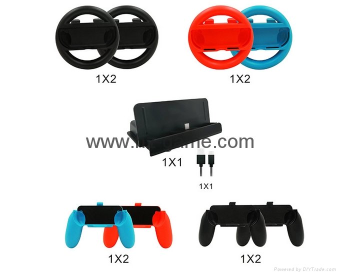 SWITCHJoy-Con Nintendo handle steering wheel bracket game accessories around 3