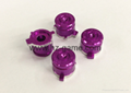 Metal Aluminum ABXY Action Buttons For PS4 for ps3 Bullet Buttons