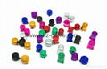 Metal Aluminum ABXY Action Buttons For PS4 for ps3 Bullet Buttons