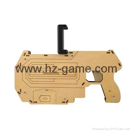 Gun Toy Handle Enhanced Reality Shooting Game ARToy Gun Compatible w/ IOS 3