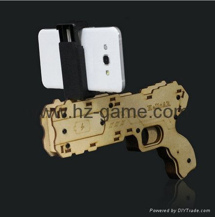 Gun Toy Handle Enhanced Reality Shooting Game ARToy Gun Compatible w/ IOS 5