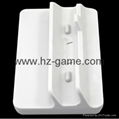 Controller Charging Dual Slots Dock Charger Cradle Station Battery forWii Game