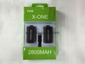 XBOXONE2800mAh三合一电池套装XBOXONE电池手柄充电电池 2