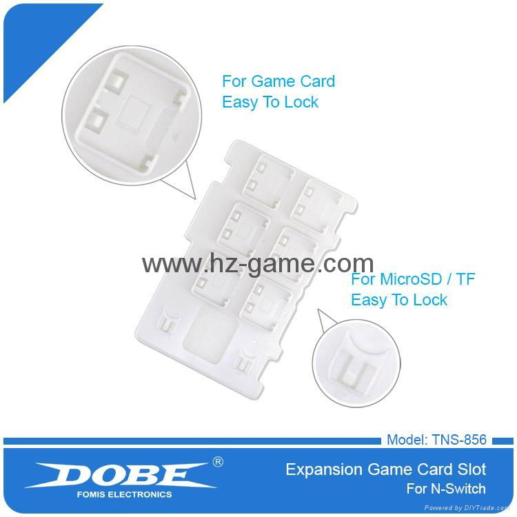 Slots Plastic Game Cards CaseVideo Game CardsStorage Box Multi Protective case 5