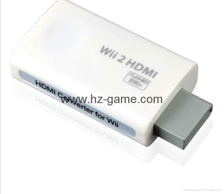  Wii2HDMI Adapter 3.5mm Audio Wii toHDMI Adapter Converter Support Full 2