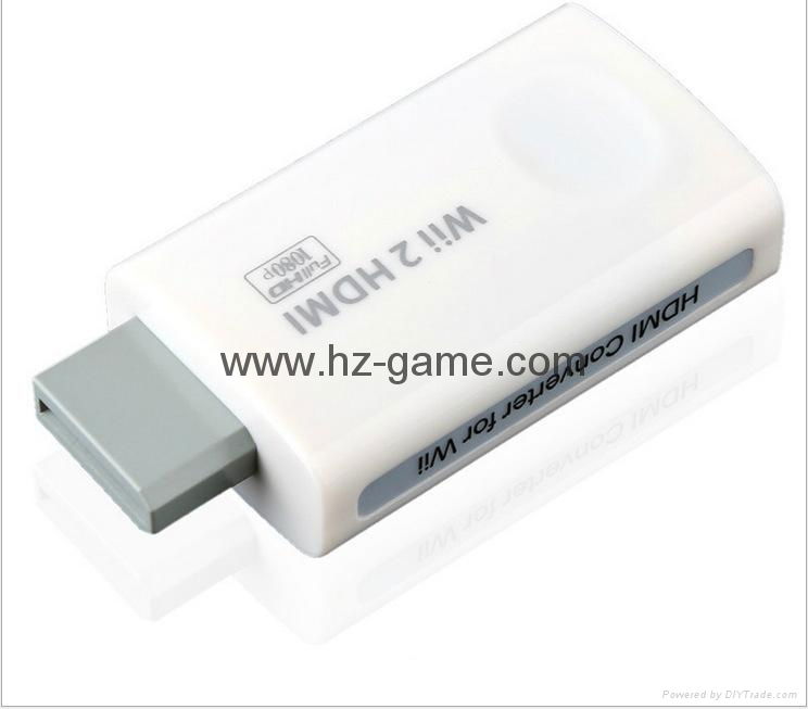  Wii2HDMI Adapter 3.5mm Audio Wii toHDMI Adapter Converter Support Full