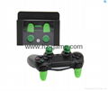 New  Thumbstick Grip with L2 R2 Extended Trigger Button Kit For PS4 Controller