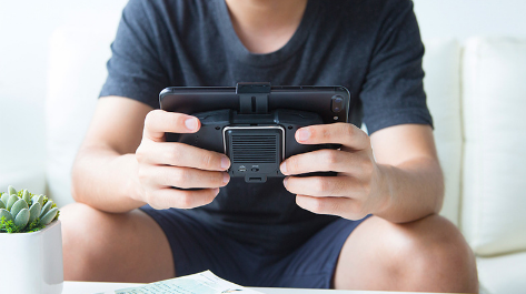 Gamepad Game Joystick ControllerUltra-Portable Grip Holder Gamepad 4