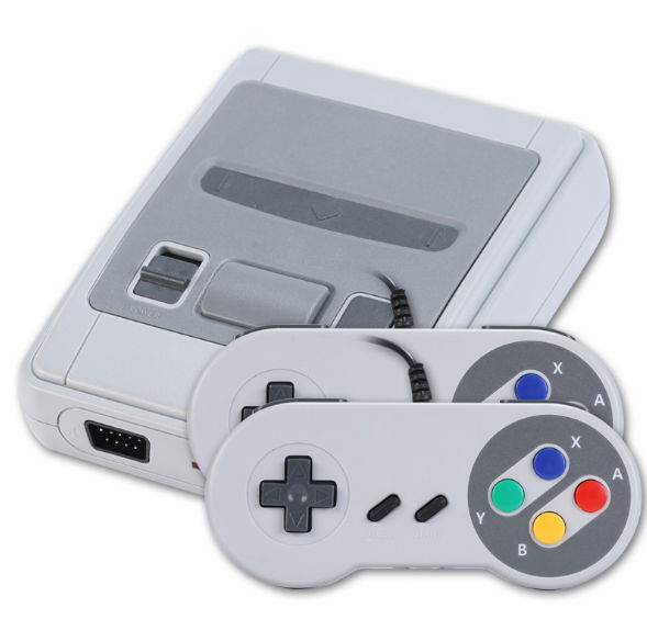 SNES mini-games SUPER NES HDMI HD red and white machine Double built 621 games 3