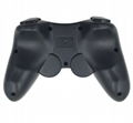 PS3 wireless 2.4G game controller PC P3dual vibration handle with receiver