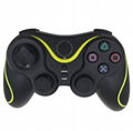 PS3 wireless 2.4G game controller PC P3dual vibration handle with receiver