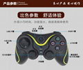 PS3 wireless 2.4G game controller PC P3dual vibration handle with receiver